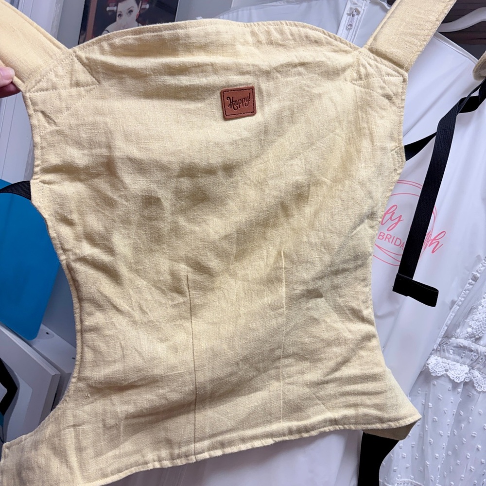 Happy Baby OG Buttercream Yellow with hood